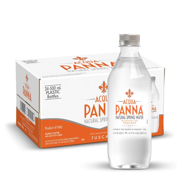 Acqua Panna Natural Spring Water 24 Bottles