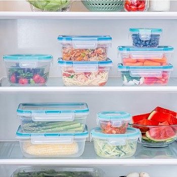 Total Solutions 20-Pc. Food Storage Container Set