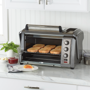 A Chance to Win a Hamilton Beach® 6 Slice Easy Reach® Toaster Oven