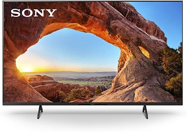 X85J 43 Inch TV: 4K Ultra HD LED Smart Google TV with Native 120HZ Refresh Rate, Dolby Vision HDR, and Alexa Compatibility KD43X85J- 2021 Model