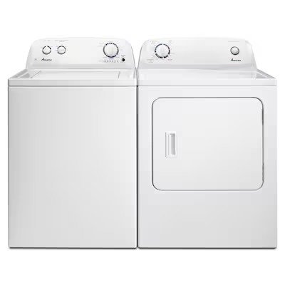 3.5-cu ft Washer (NTW4516FW)+6.5-cu ft Electric Dryer (NED4655EW)