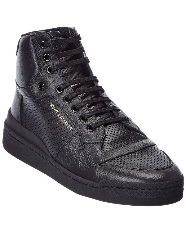 SL/24 Leather High-Top Sneaker