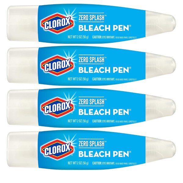 Clorox Zero Splash Bleach Pen, 4 Pens 10.96