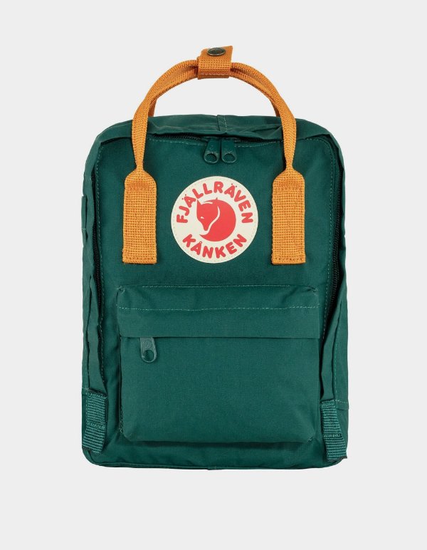 FJALLRAVEN Kanken Mini Backpack - GREEN COMBO | Tillys
