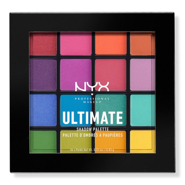 Ultimate Eyeshadow Palette Brights - NYX Professional Makeup | Ulta Beauty