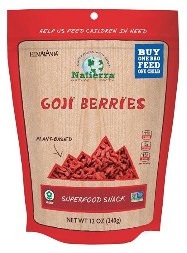 Himalania Goji Berries | Non-GMO & Vegan | 12 Ounce