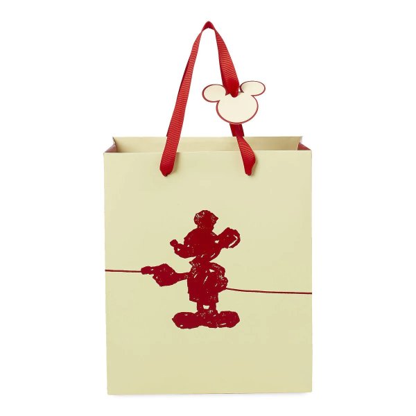 Mickey Mouse Silhouette Deluxe Gift Bag - Small