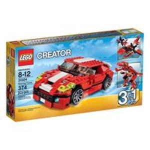 LEGO 乐高创意百变组-红色的咆哮-31024