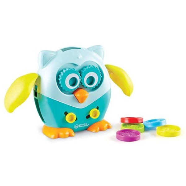 Hoot the Fine Motor Owl, Color, Shapes and Number Development