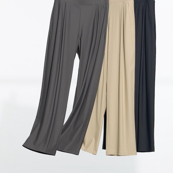 Ultra Stretch AIRism Straight Wide Pants | UNIQLO US