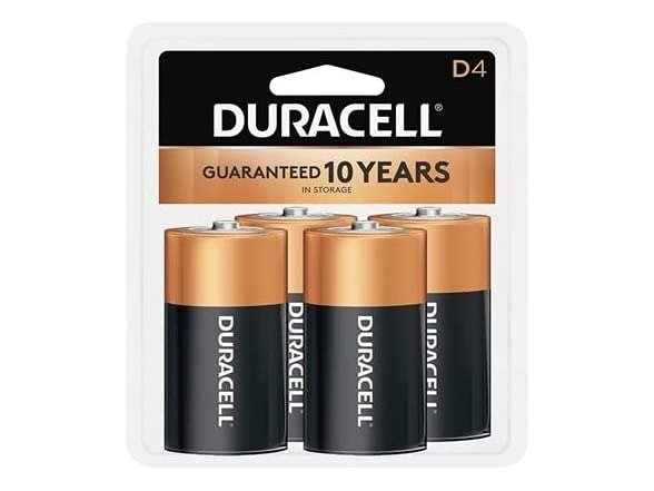 CopperTop D Alkaline Batteries - 48 Batteries