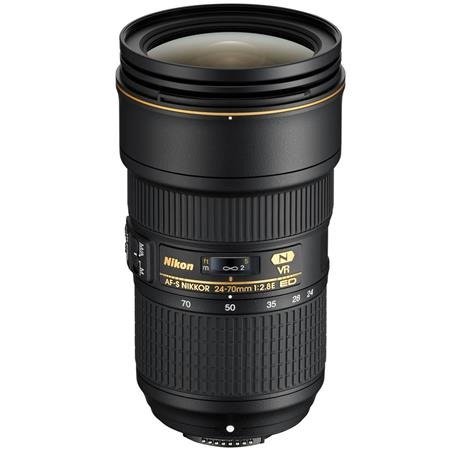 Nikon AF-S NIKKOR 24-70mm f/2.8E ED VR Lens 