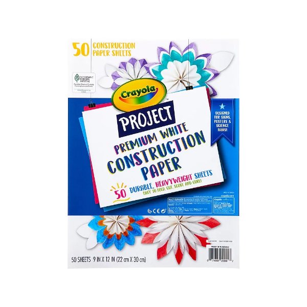 Crayola Project Premium Construction Paper