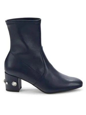 Black suede sock outlet bootie