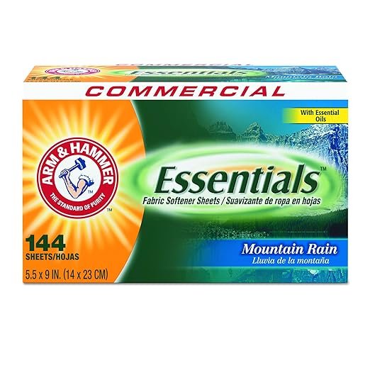 Arm & Hammer Essentials Dryer Sheets 6 Boxes