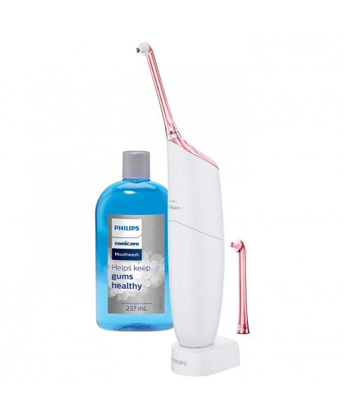 Sonicare HX8432/12 AirFloss Pro with Mouthwash - Pink