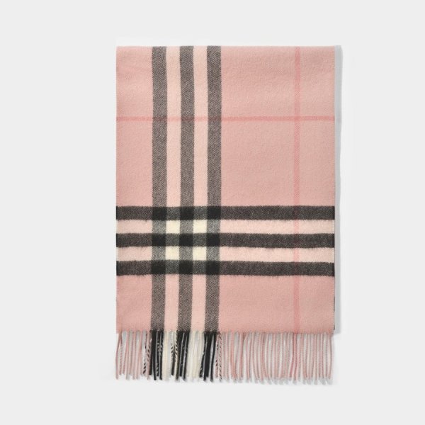 Giant Icon Scarf in Ash Rose Cashmere