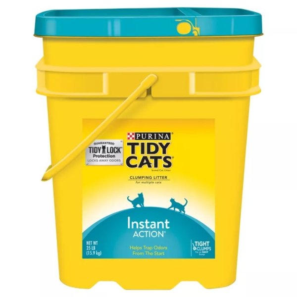 Tidy Cats Clumping Instant Action Cat Litter - 35 lbs