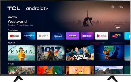 S434 65" 4K UHD Smart Android TV