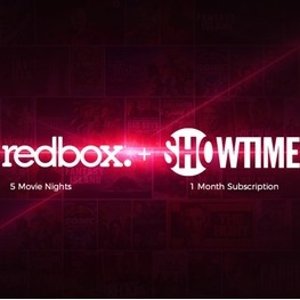 One Month of SHOWTIME + 5 Redbox Movie Nights