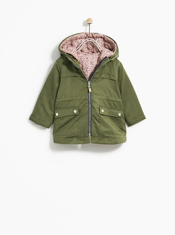PARKA WITH REMOVABLE LINING