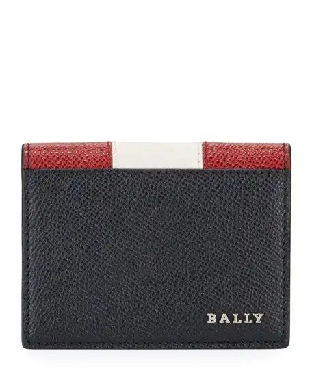 Men's Talder Trainspotting-Stripe Leather Wallet