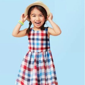 Target 儿童服饰优惠，$4起质优貌美