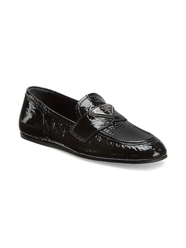 Patent Leather Driving Loafers