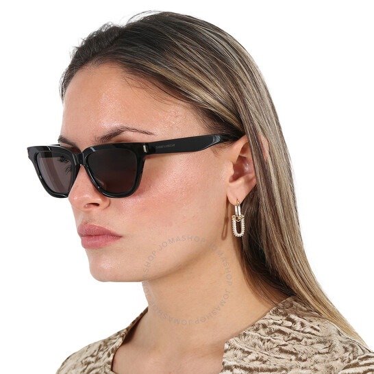 Dark Grey Smoke Cat Eye Ladies Sunglasses SL 462 SULPICE 001 53