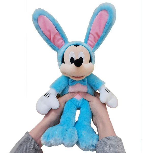 Mickey Mouse Plush Easter Bunny with Pop-Up Ears – Small 13'' | shopDisney