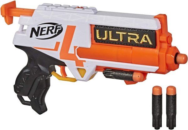 NERF 冲击波射击玩具，含4枚泡沫弹