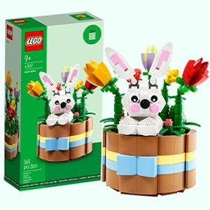 即将截止：LEGO 复活节小兔篮 40587 买不到的可爱套装 具收藏价值