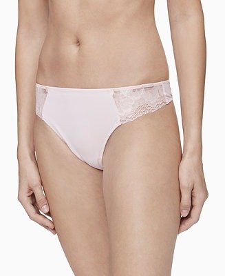 Women's Hibiscus Lace Thong Underwear