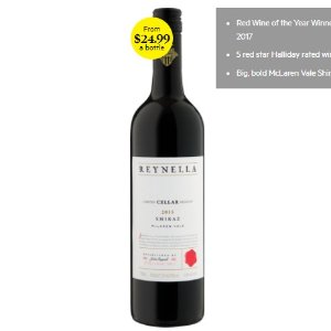 $199 ( 原价$443.88 )独家专享：2015 Reynella Limited Release 红酒热卖