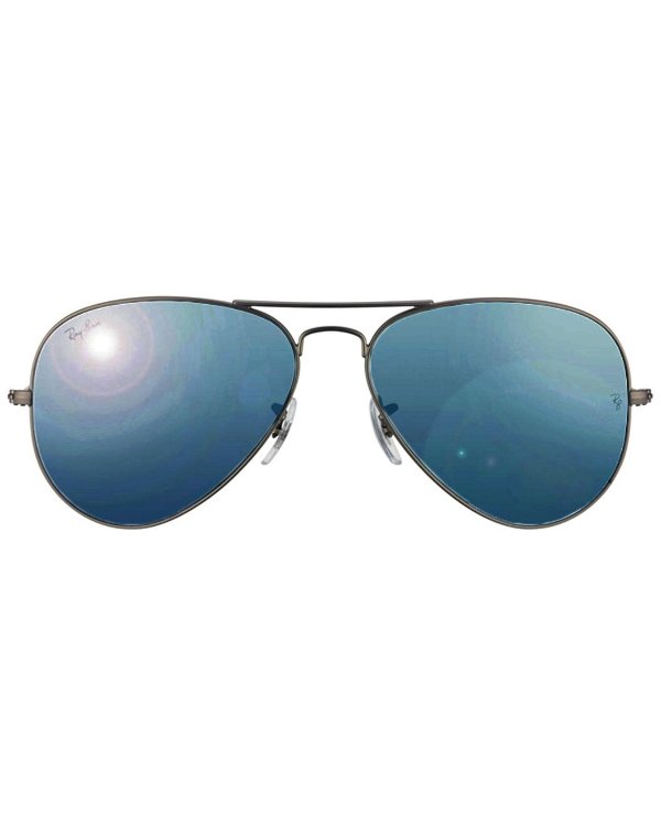 Unisex RB3025 58mm Sunglasses / Gilt