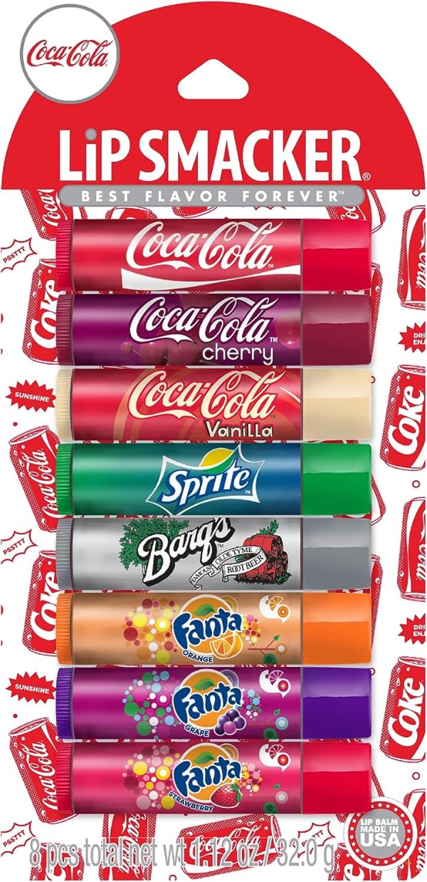Coca-Cola 8支唇膏热卖