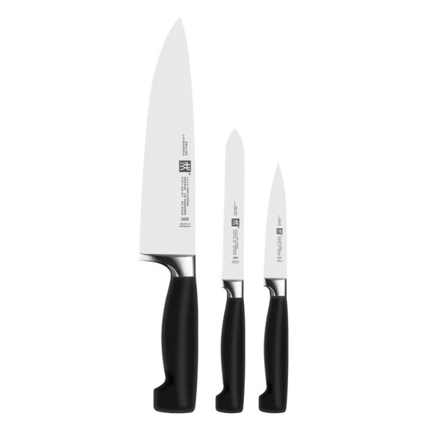 four star 3-pc essentials starter knife set