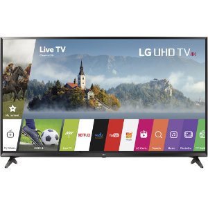史低价：LG 49吋超高清4K智能HDR电视 49UJ6300