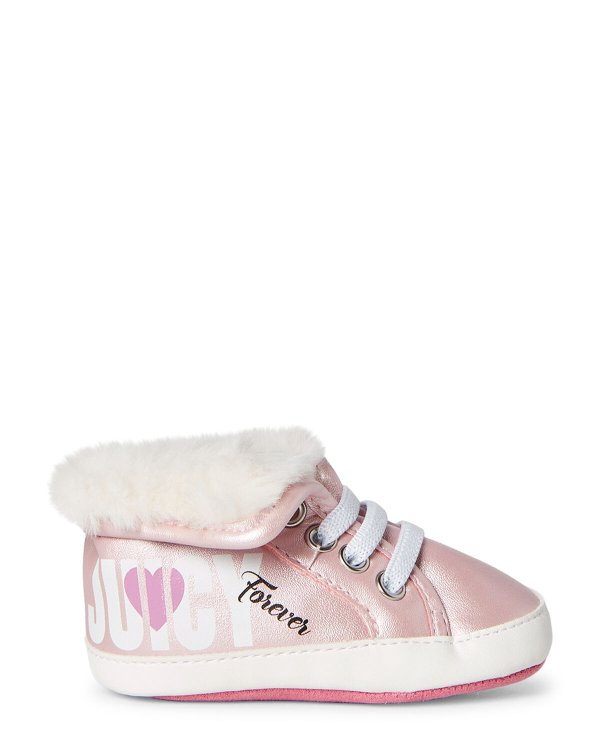 (Infant Girls) Pink Baby La Palma Slip-On Sneakers