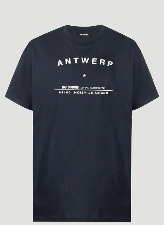 Antwerp Tour T-Shirt in Blue