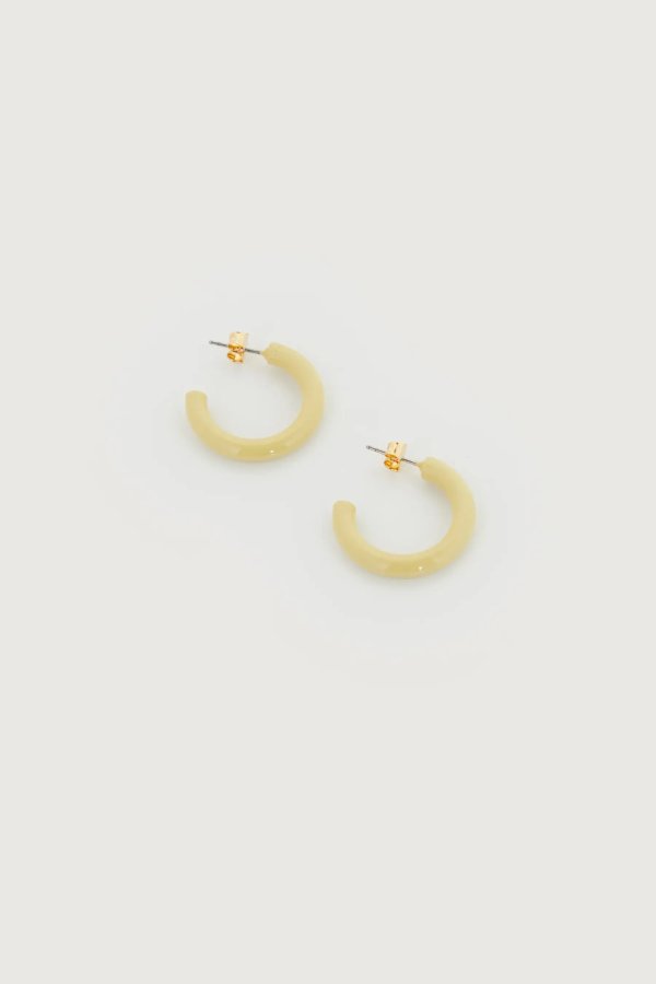 COLOURED THIN HOOPS 