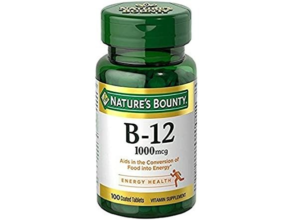 Nature's Bounty Vitamin B-12 1000 mcg Tablets 100 ea