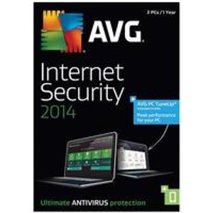 AVG Internet Security 2014 3-User Windows版互联网安全防护软件