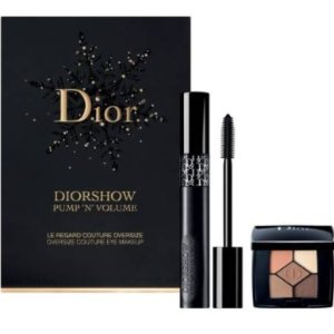 Dior 浓密全翘睫毛膏+迷你5色眼影超值套装促销