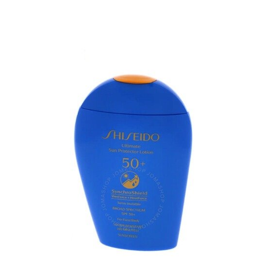 Ultimate Sun Protector Lotion SPF 50 by Shiseido for Unisex - 5 oz / 150 ml Sunscreen