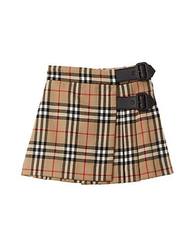 Burberry Luiza Vintage Check Wool Skirt