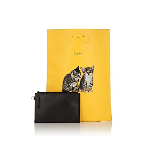 "Plastic Bag" Small 猫咪手袋