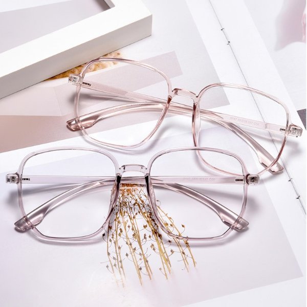 Remy”时尚透明 简单大方网红TR眼镜 3色可选