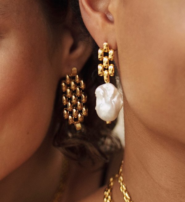 Heirloom Baroque Pearl Earrings