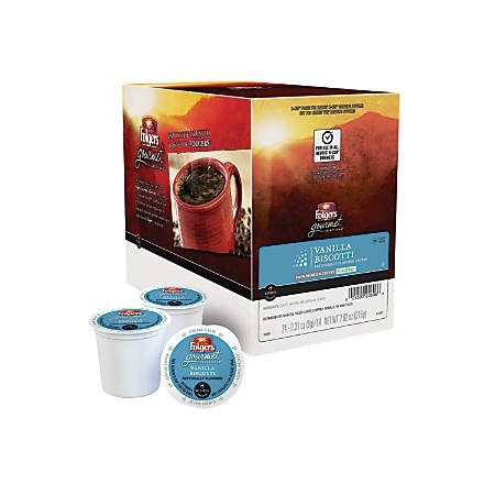 Gourmet Selections Coffee K-Cup® Pods, Vanilla Biscotti, Box Of 24 Pods Item # 681256
